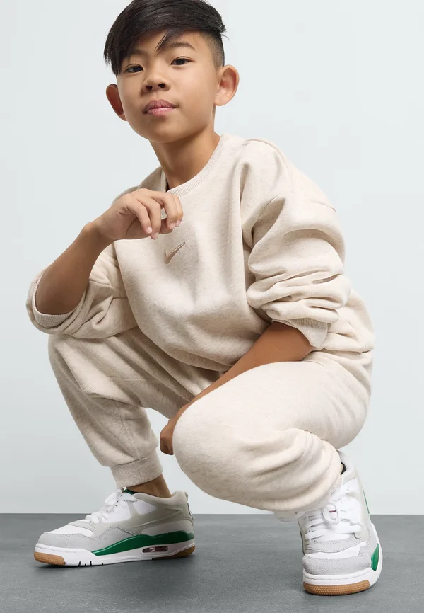 CREW SET UNISEX - Jogginghose - pale ivory heather