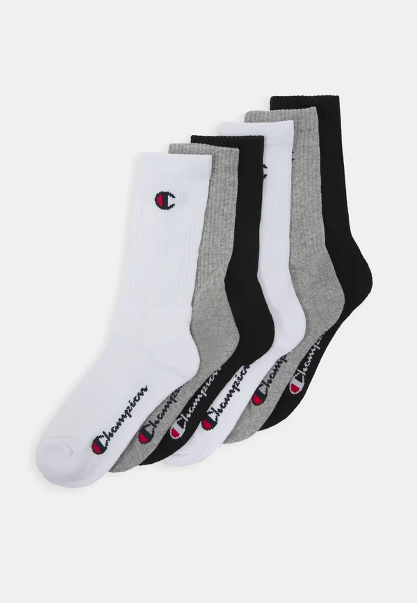 CREW SOCKS 6 PACK UNISEX - Sportsocken - black