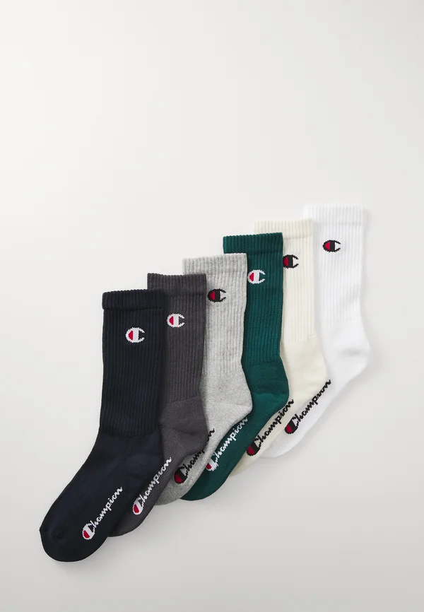 CREW SOCKS UNISEX 6 PACK  - Sportsocken - multi-coloured/green/dark blue