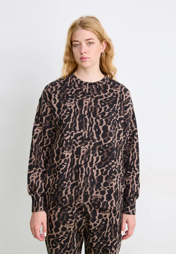 CREW - Strickpullover - black