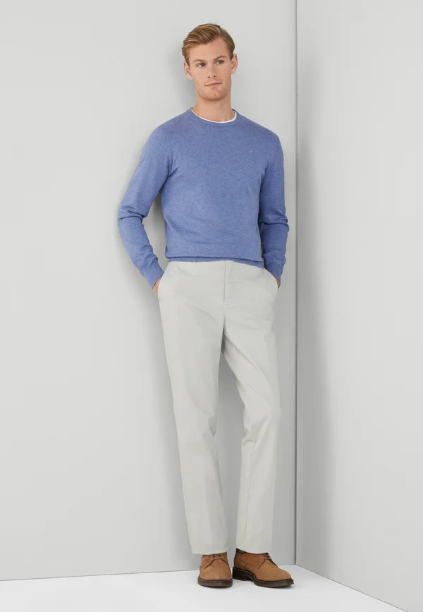 CREW - Strickpullover - chambray blue
