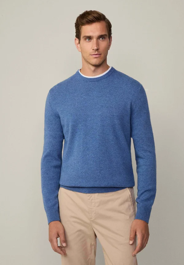 CREW - Strickpullover - chambray blue