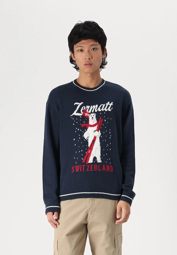 CREW - Strickpullover - dark blue