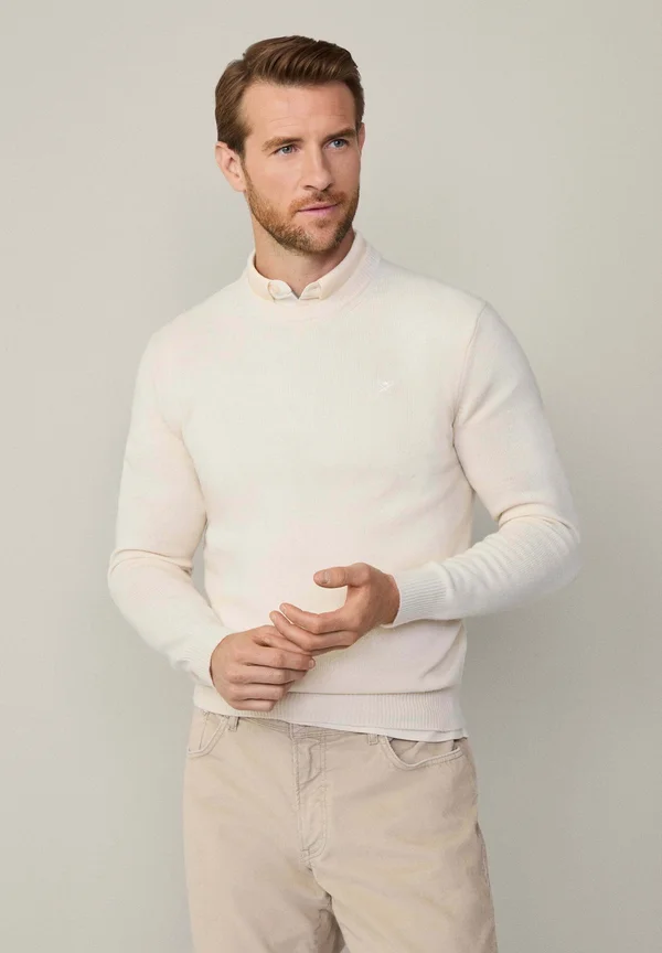 CREW - Strickpullover - off white