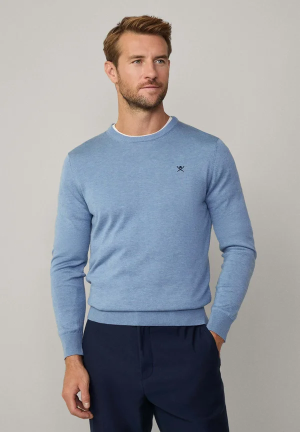 CREW - Strickpullover - sea blue