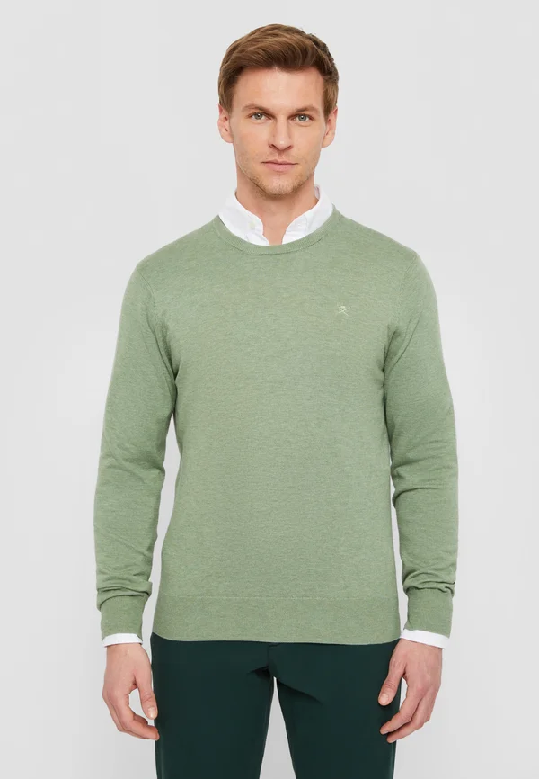 CREW - Strickpullover - sea green