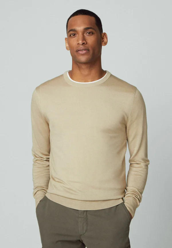 CREW - Strickpullover - taupe beige