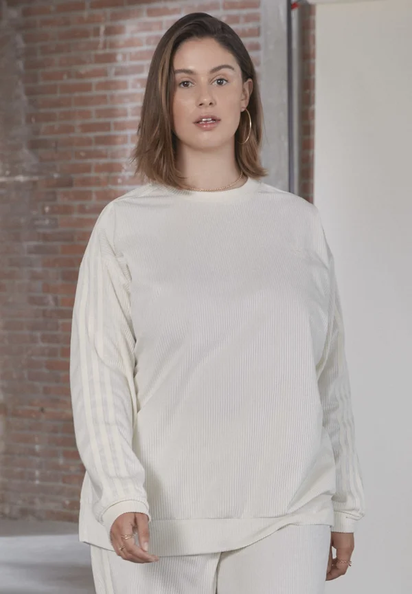 CREW SWEATER  - Sweatshirt - owhite