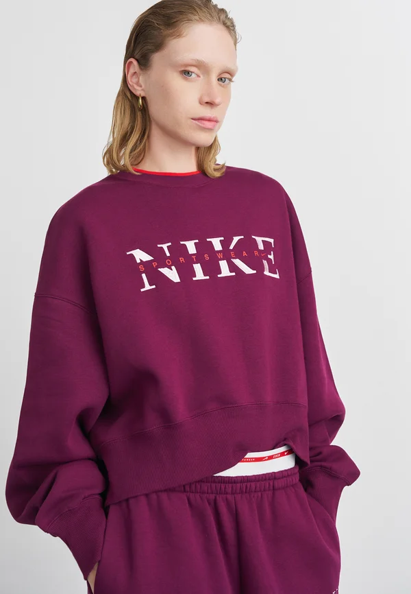 CREW  - Sweatshirt - bordeaux