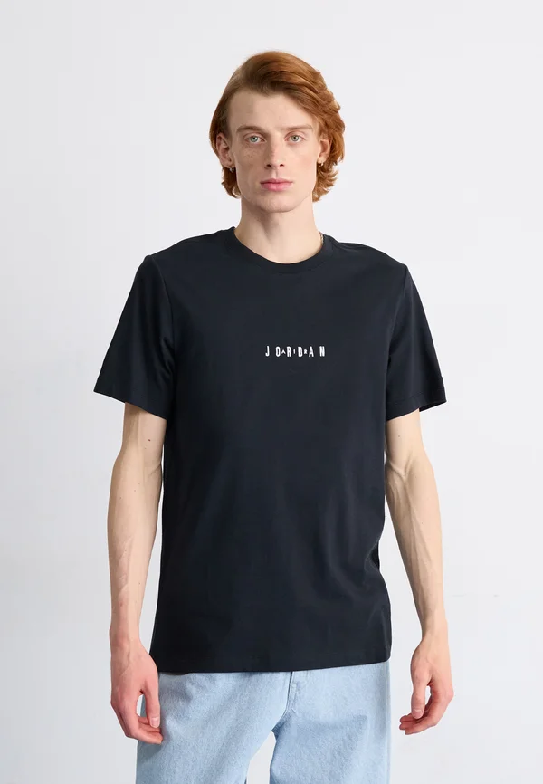 CREW - T-Shirt basic - black/sail
