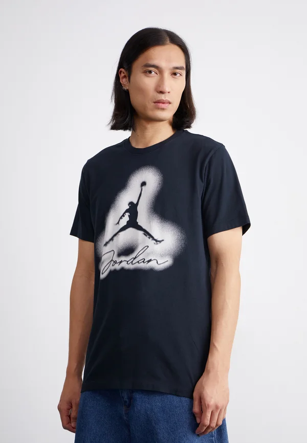 CREW - T-Shirt print - black/sail