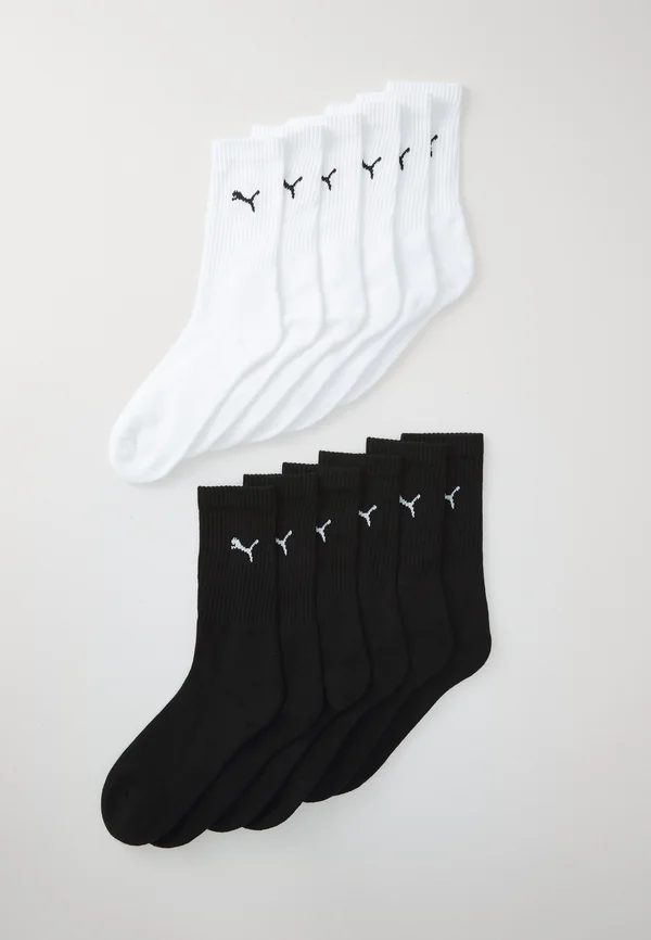 CREW UNISEX 12 PACK - Sportsocken - black/white