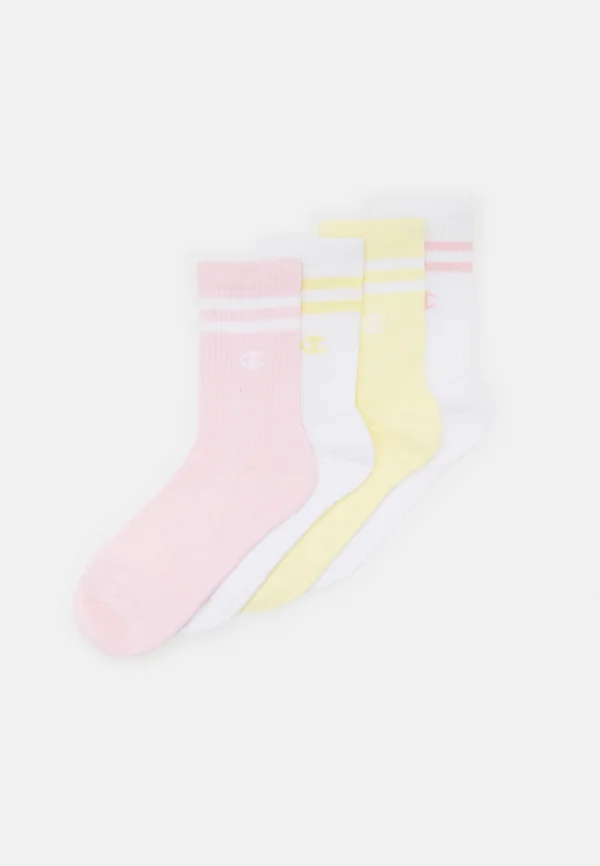 CREW UNISEX 4 PACK - Sportsocken - white/banana/cyp