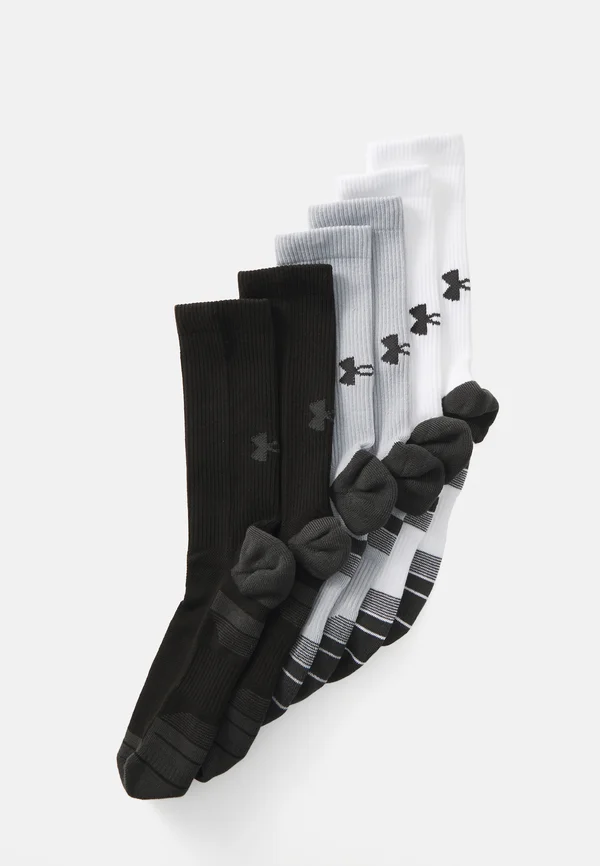 CREW UNISEX 6 PACK - Sportsocken - mod gray/mod gray/jet gray