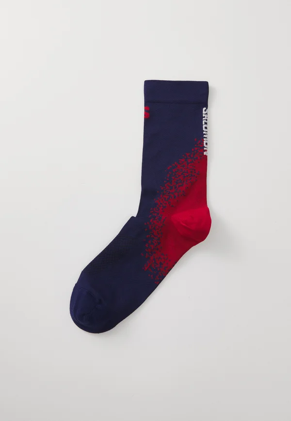 CREW UNISEX - Sportsocken - deep blue/haute red