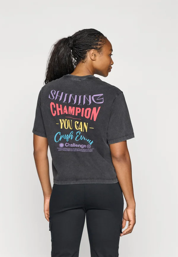 CREWNECK GRAPHICS - T-Shirt print - black/multi-coloured