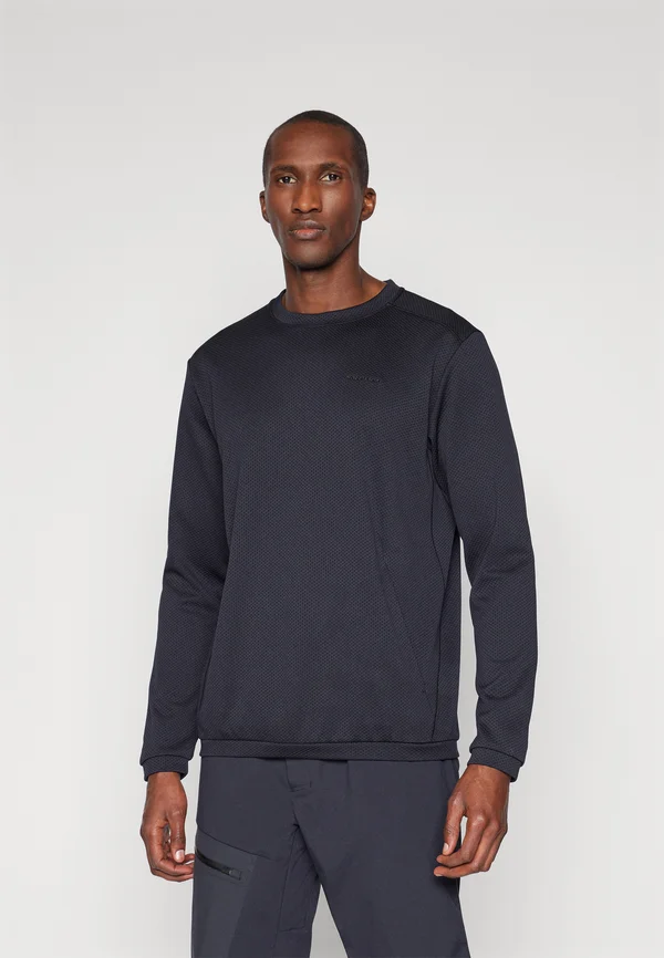 CREWNECK - Langarmshirt - deep black