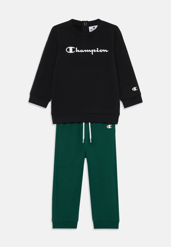 CREWNECK SUIT UNISEX SET - Trainingsanzug - black