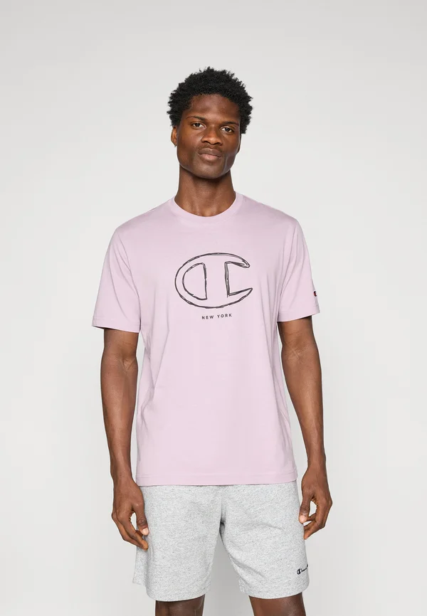 CREWNECK WITH GRAPHICS - T-Shirt print - lilac
