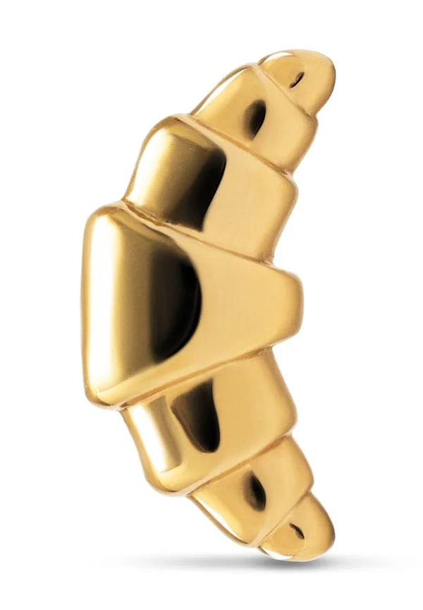 CROISSANT - Einzelner Ohrring - gold-coloured