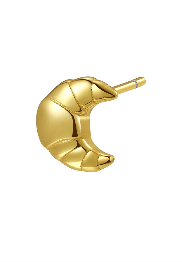 CROISSANT STUD  - Ohrringe - gold-coloured