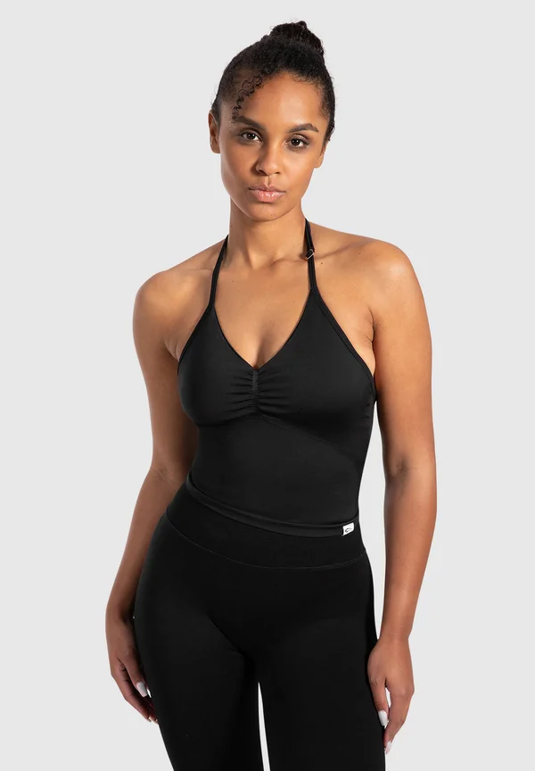 CROP MALENA - Top - schwarz
