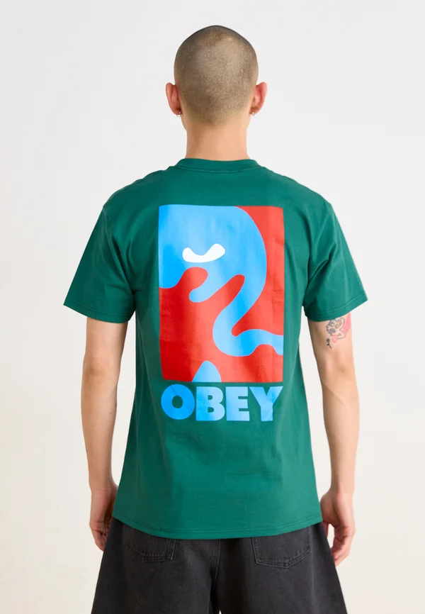 CROPPED ICON - T-Shirt print - rain forest