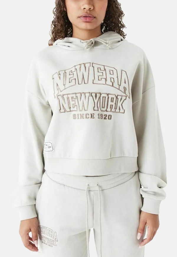 CROPPED  - Kapuzenpullover - beige