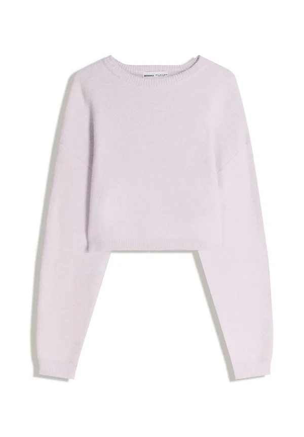 CROPPED - Strickpullover - mauve