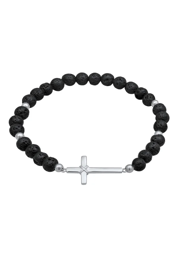 CROSS EARTHY BALL - Armband - schwarz