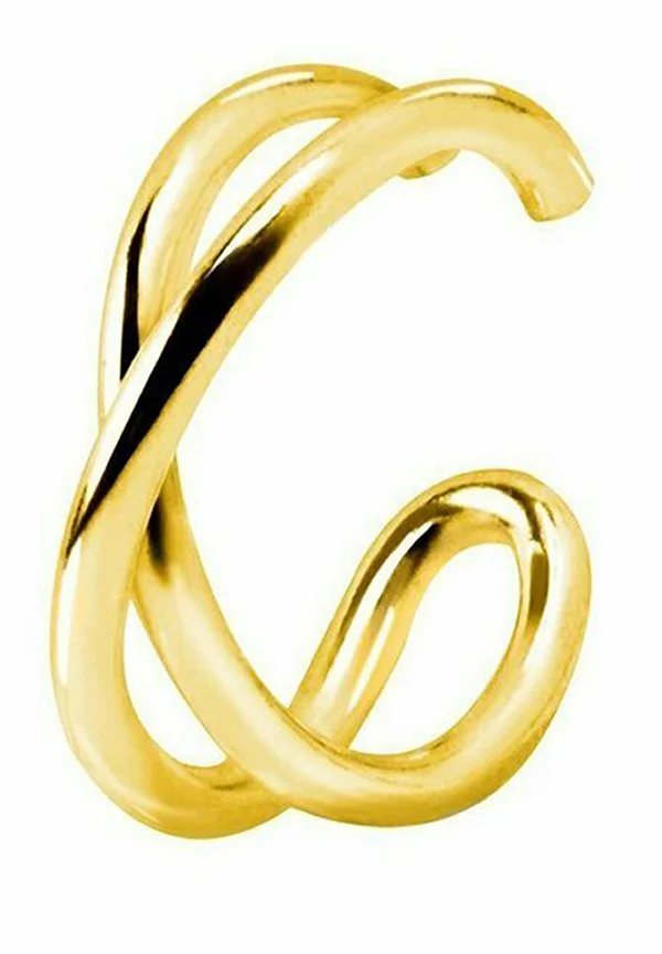 CROSS - Einzelner Ohrring - color oro