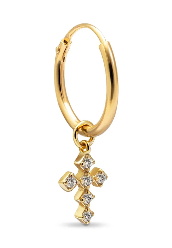 CROSS - Ohrringe - gold-coloured