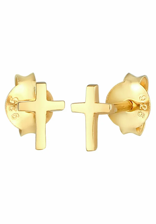 CROSS - Ohrringe - gold-coloured