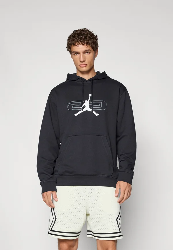 CROSSOVER GFX - Kapuzenpullover - black/smoke grey/white