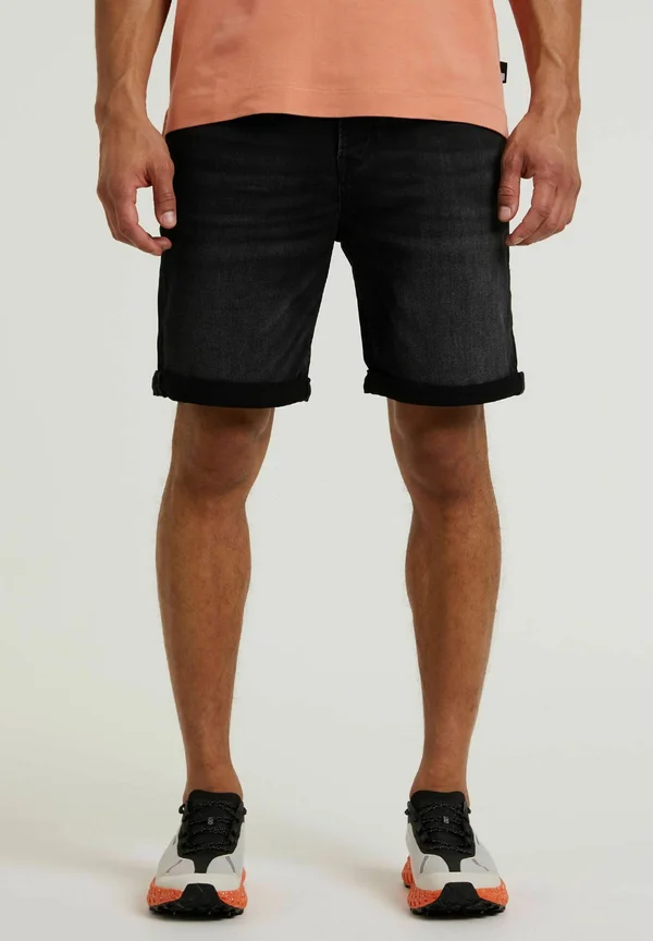 CROWN.S TRIX - Jeans Shorts - black