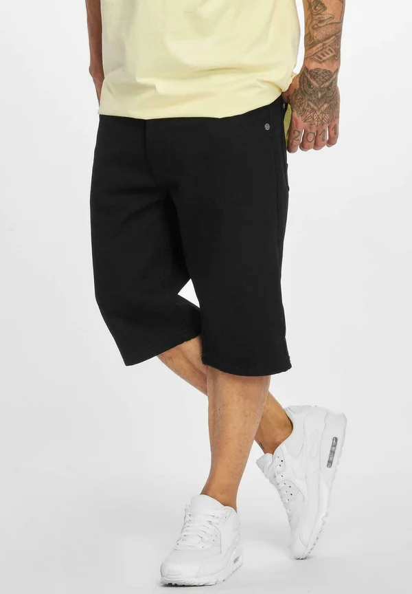 CRUSH  - Jeans Shorts - black