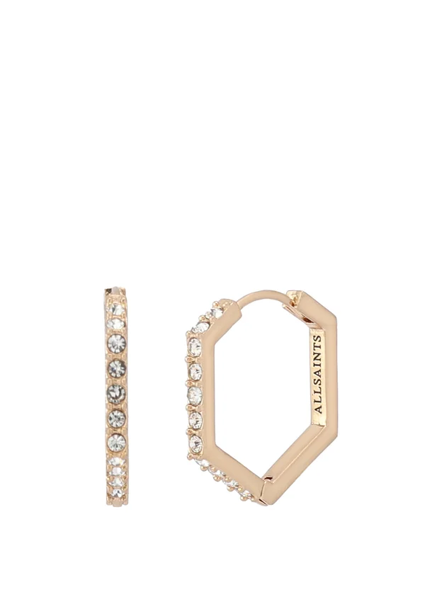 CRYSTAL HEXAGON - Ohrringe - gold-coloured