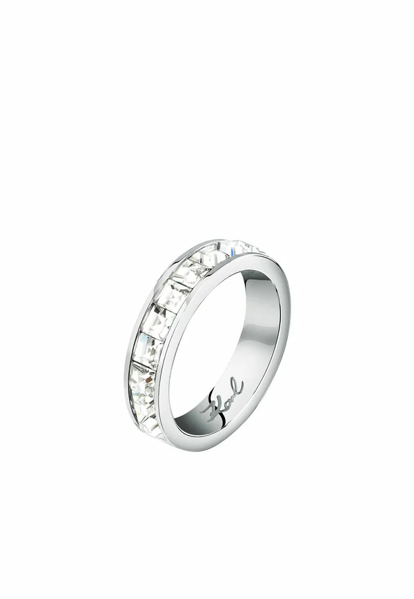 CRYSTALS - Ring - acciaio inox