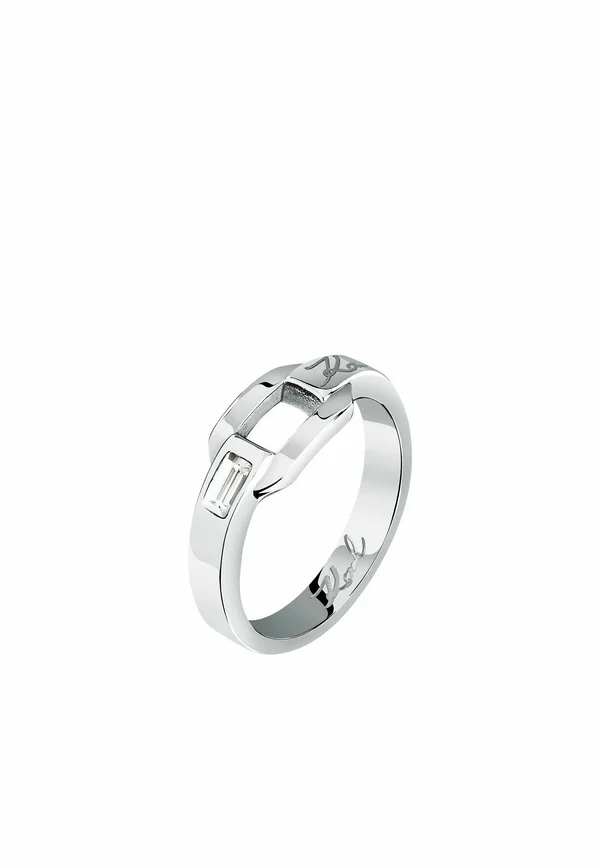 CRYSTALS - Ring - acciaio inox