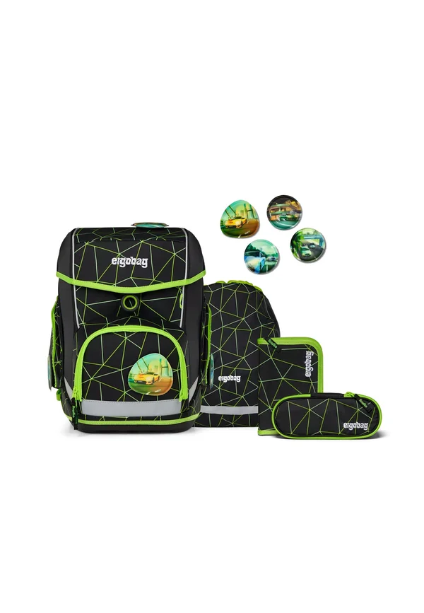 cubo - Schulranzen Set - schwarz