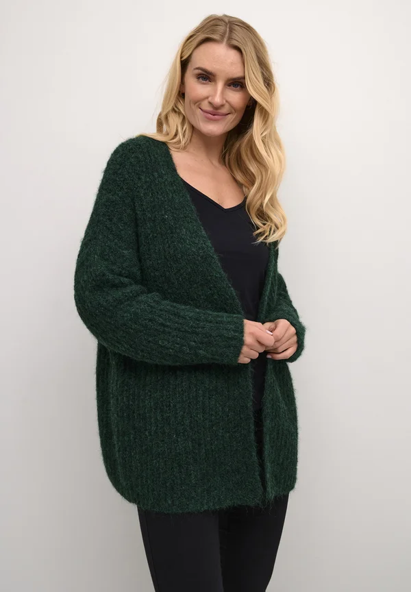 CUBRAVA CARDIGAN - Strickjacke - botanical garden melange