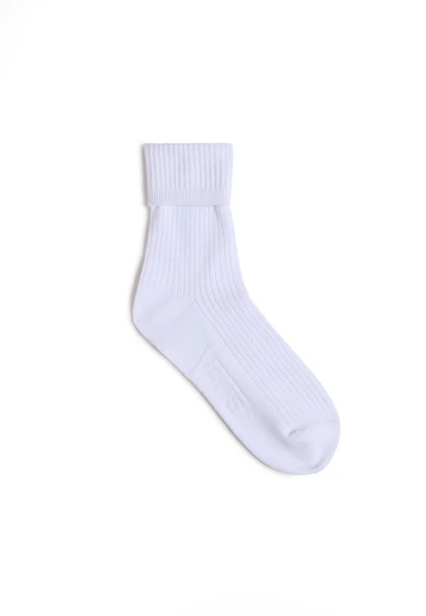 CUFF IT HALF CREW - Socken - white