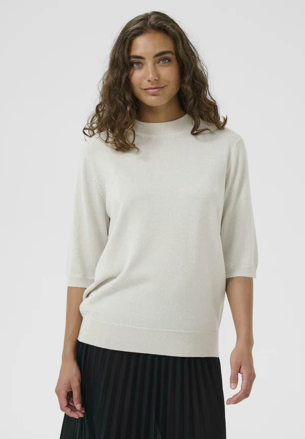 CULTURE CUFAY PULLOVER - Strickpullover - oyster
