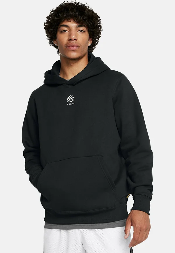 CURRY SPLASH - Kapuzenpullover - black