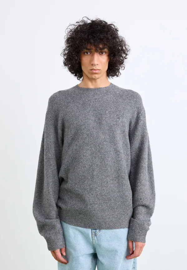 CURTIS SWEATER - Strickpullover - tangled graphite