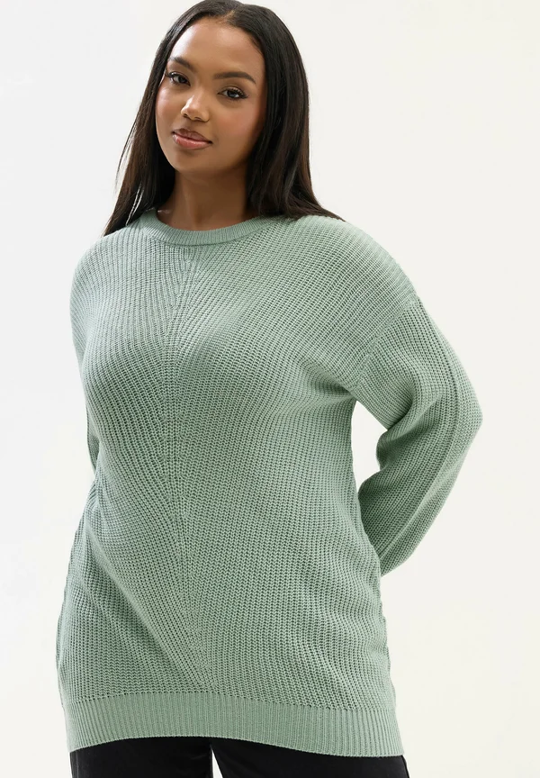 CURVE ESSENTIAL - Strickpullover - light green
