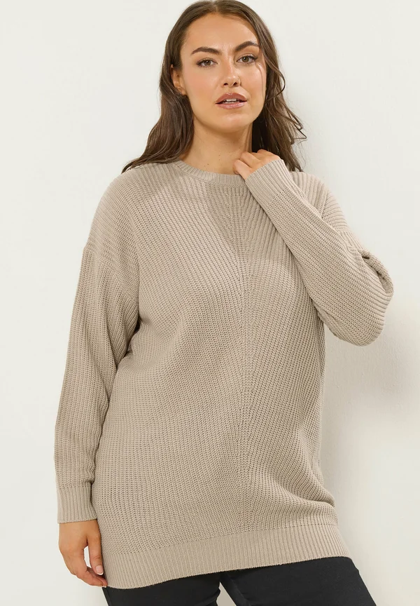 CURVE ESSENTIAL - Strickpullover - natural