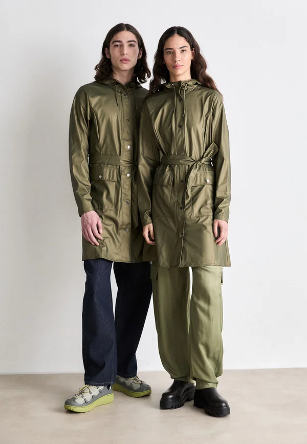 CURVE LONG JACKET UNISEX - Parka - revel