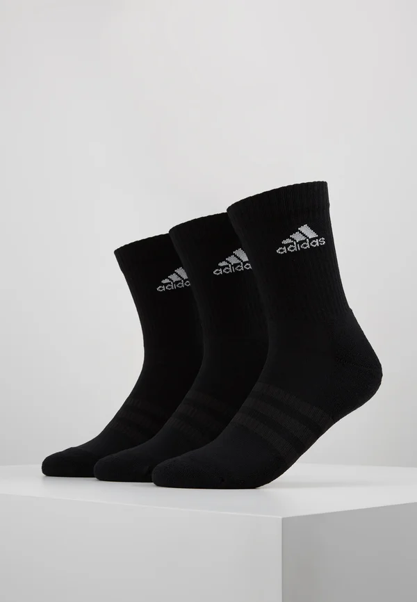 CUSH 3 PACK UNISEX - Sportsocken - black/white