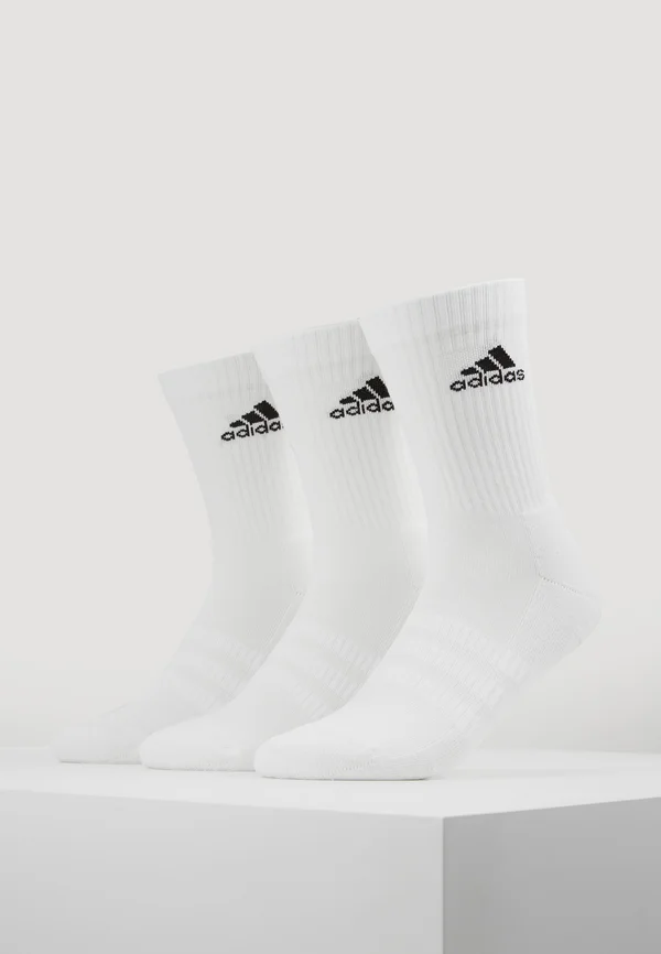 CUSH 3 PACK UNISEX - Sportsocken - white/black